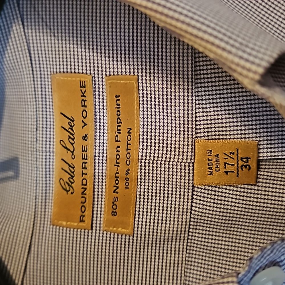 Men's dress shirt